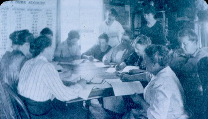 Historic women's township meeting - no date available
