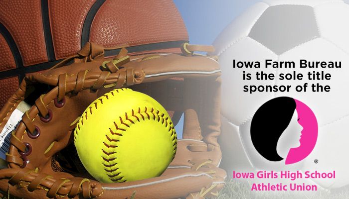 Iowa Farm Bureau is sole title sponsor of the Iowa Girls High School Athletic Union