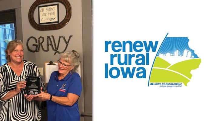 Vintage home decor boutique from Hamilton County earns Iowa Farm Bureau's Renew Rural Iowa Entrepreneur Award 