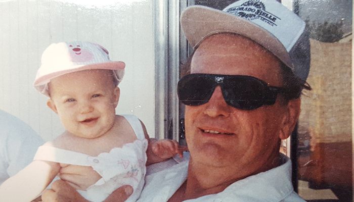 Caitlyn Lamm and Grandpa