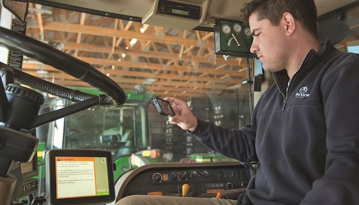 Technology in Tractor cab