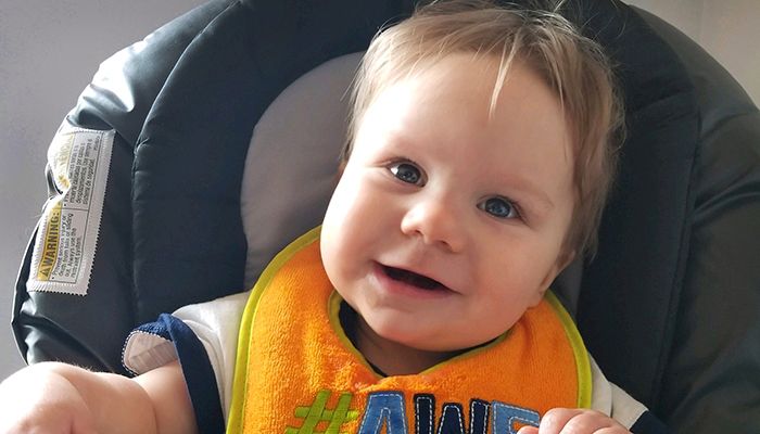 Bethany Baratta's 9-month-old son