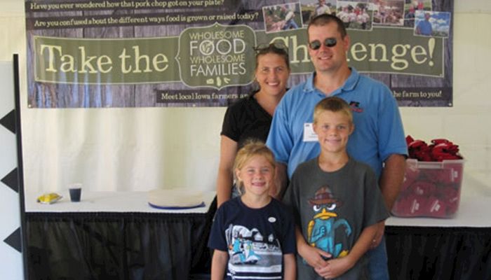 Farm Families Give Iowa State Fairgoers Plenty to “Chew On”