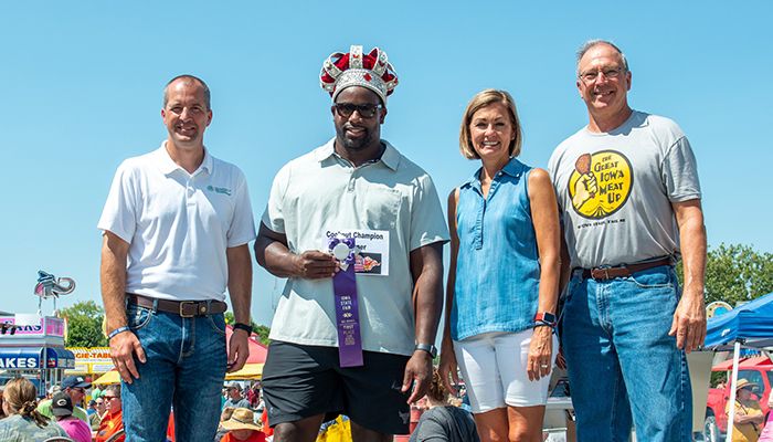 Cookout Contest champion Rashawn Parker