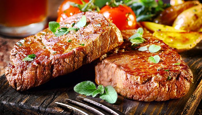 grilled steak