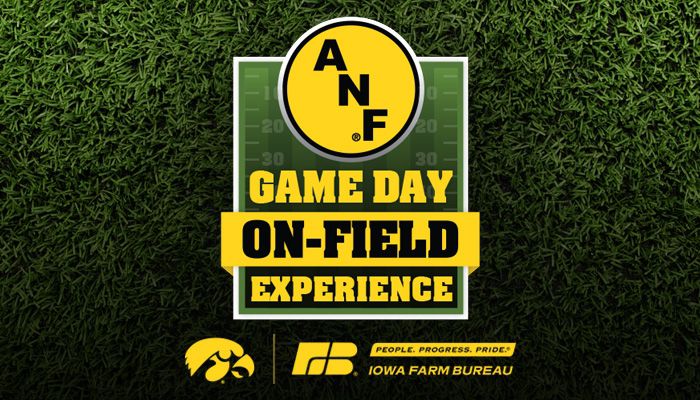 Iowa Farm Bureau and Iowa Hawkeyes team up to provide 'ANF Game Day On-Field Experience'