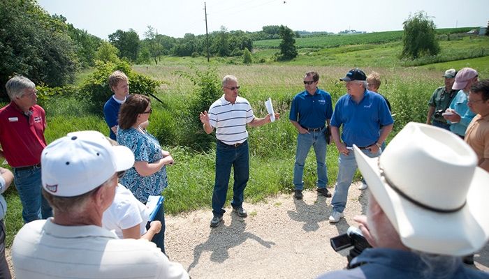 Linn County farmers, community leaders, city officials, planners, water treatment officials, and elected representatives gathered last summer to discuss efforts to improve water quality.