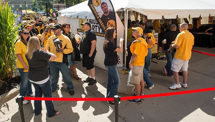 Iowa Farm Bureau and University of Iowa Athletics team up for the 10th annual America Needs Farmers (ANF) game and tailgate in Krause Family Plaza at Kinnick Stadium