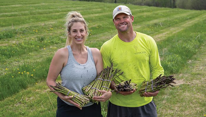 Iowa family takes over an asparagus farm