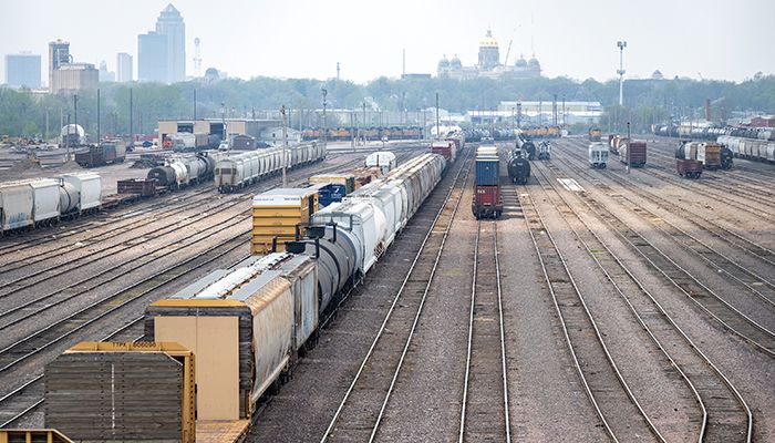 Rail delays have jumped 231% in the last three months as compared to a year ago.  PHOTO / CONRAD SCHMIDT