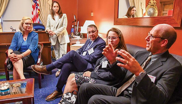 Farm Bureau leaders meet with legislators in D.C. 