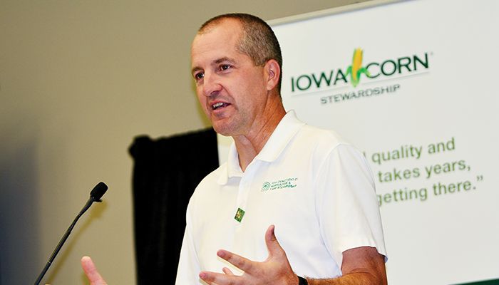 Iowa Secretary of Agriculture Mike Naig said the state is taking an accelerated, scaled-up approach to conservation efforts.