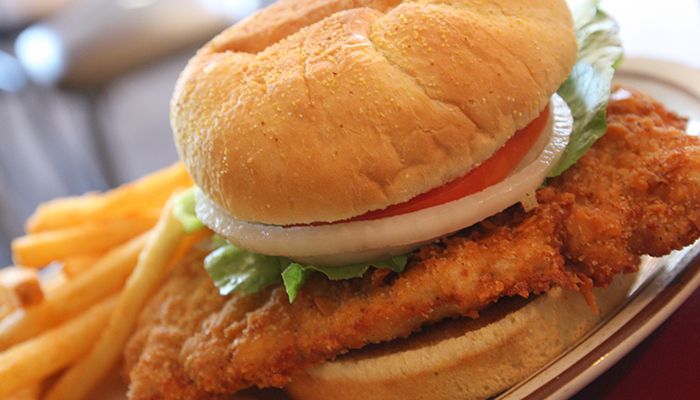 Breaded Tenderloin Sandwich