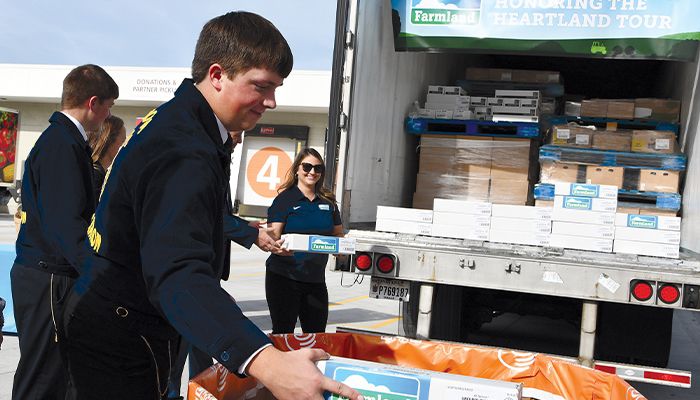 Donations aid Iowa FFA, food banks 
