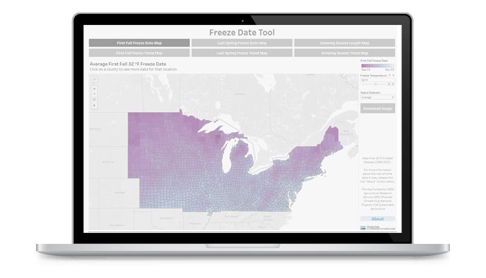 New tool helps predict spring, fall freeze dates