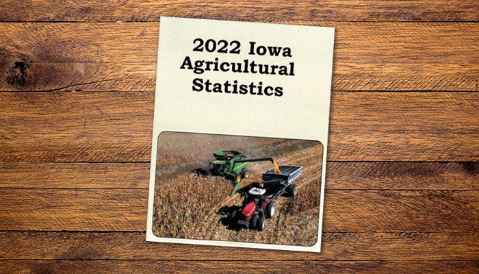 Iowa ag statistics booklet available 