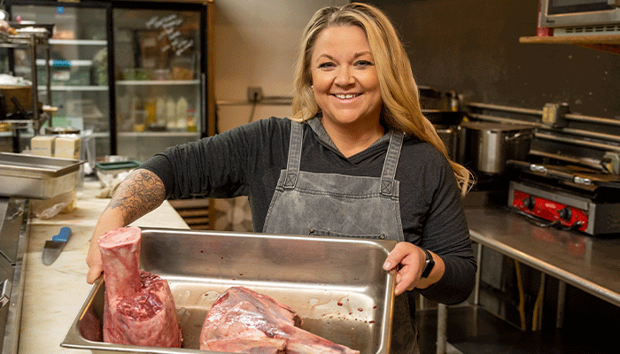 Osage chef sources locally to create inviting dishes 