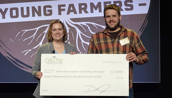 Tanner Sanness of Reconnected Farms