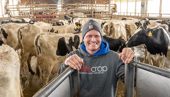 Aaron Maassen of Maassen Dairy