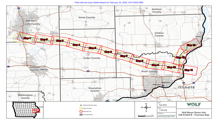 Wolf Carbon Solutions Petitions for Pipeline Permit
