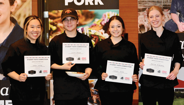 Aspiring chefs season their way to top culinary prize 