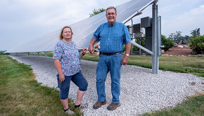 Livestock and row crop farmers save big with solar 