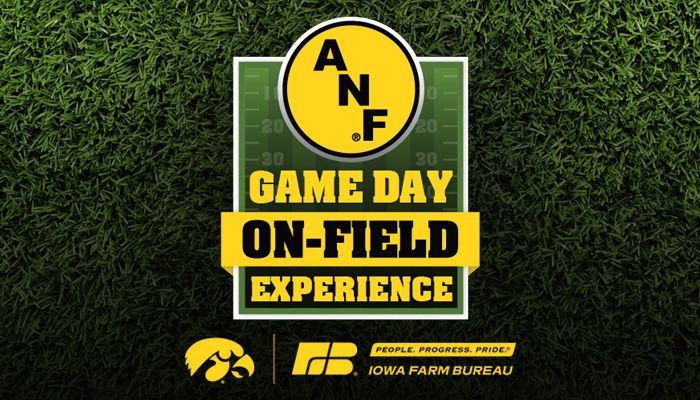 Win sideline access to Iowa Hawkeye ANF Game Day 