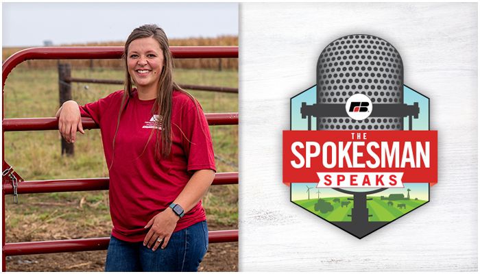 Iowa Farm Bureau Young Farmer Advisory Committee Chair Vanessa Trampel