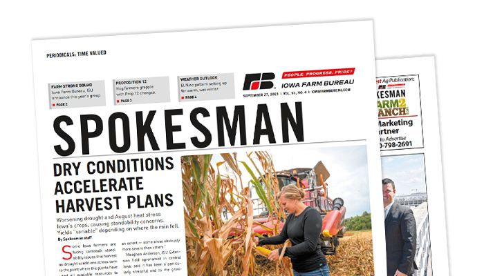 Iowa Farm Bureau Spokesman Cover