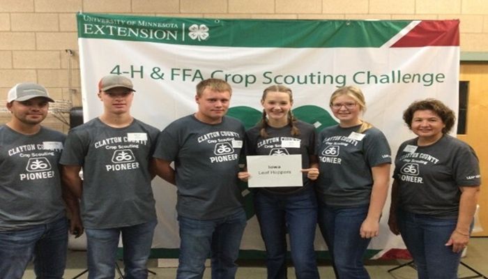 Clayton County Places Third in Regional Youth Crop Scouting Challenge 