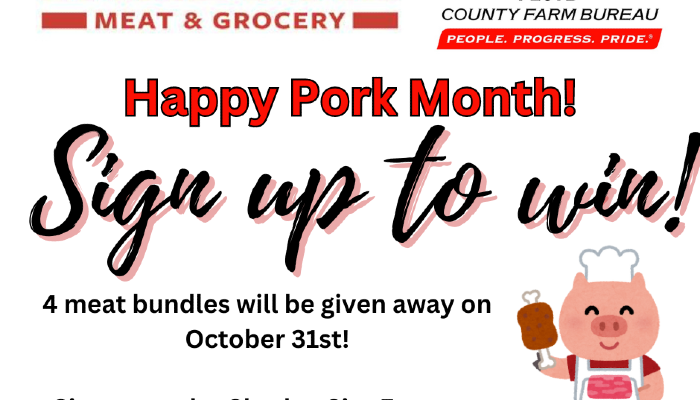 Pork Month Giveaway
