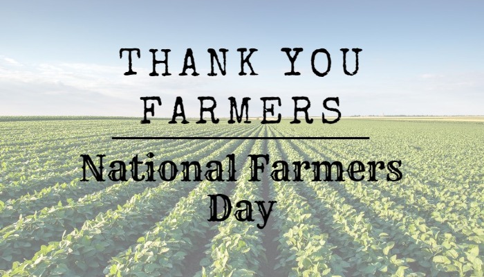 Celebrating National Farmers Day