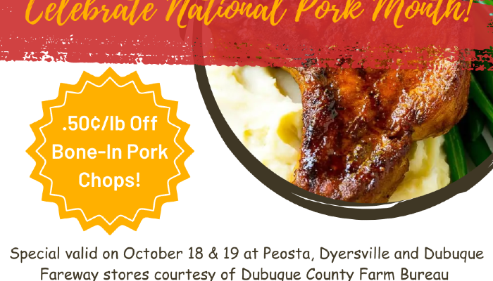 Celebrate October Pork Month at Fareway