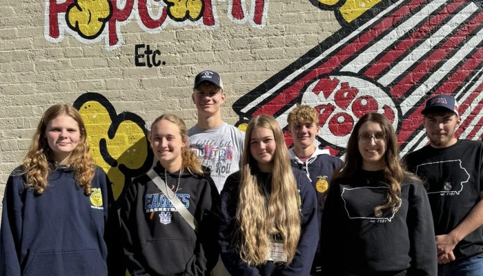  Six Moulton-Udell FFA members attend the National FFA Convention
