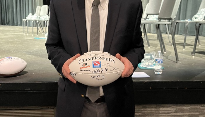  Pella Football honors great work and a great coach!