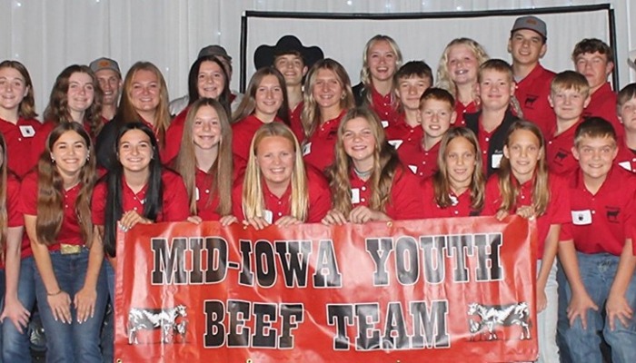 Mid-Iowa Youth Beef team wraps-up productive 2024