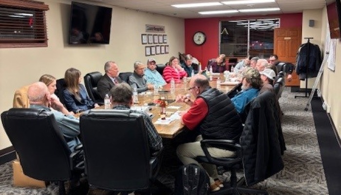 Elected Officials attends board meeting