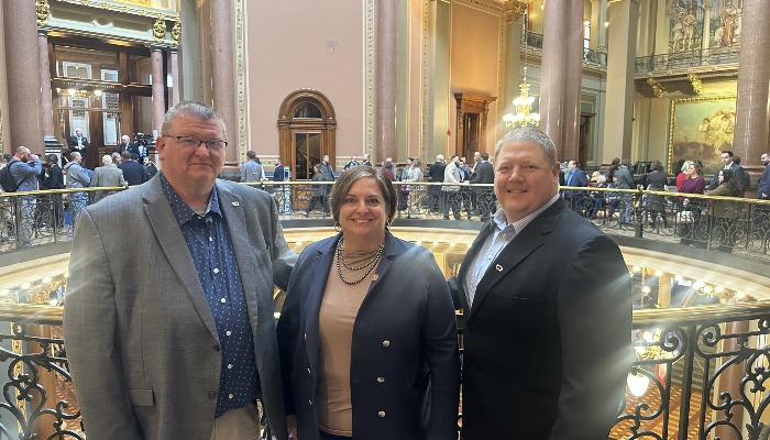 Farm Bureau Members lobby at State Capitol