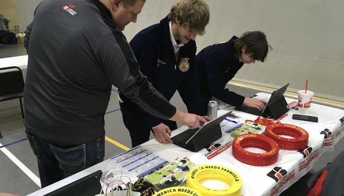 Farm Bureau at FFA Ag Career Fair
