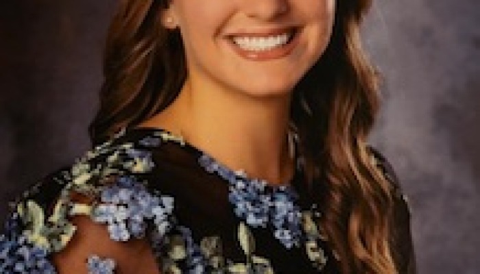 Anna Mussig, scholarship winner 