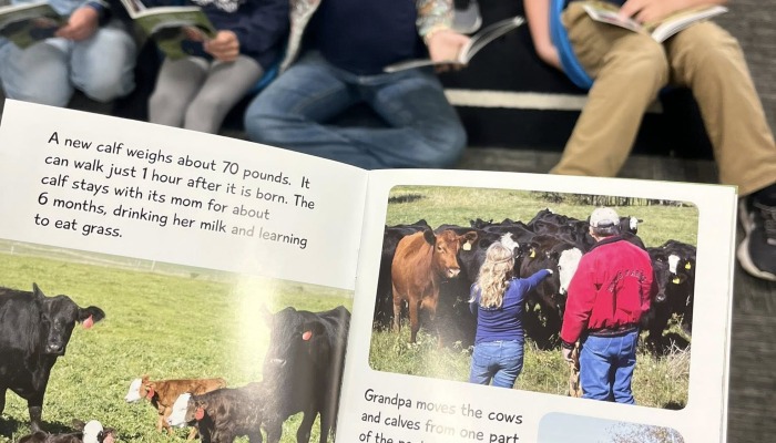 Strong Roots Christian School 3rd graders dive into beef education