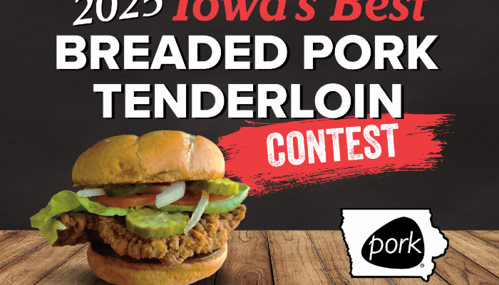 2025 Iowa’s Best Breaded Pork Tenderloin contest