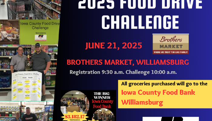 Still time to sign up for the Food Drive Challenge