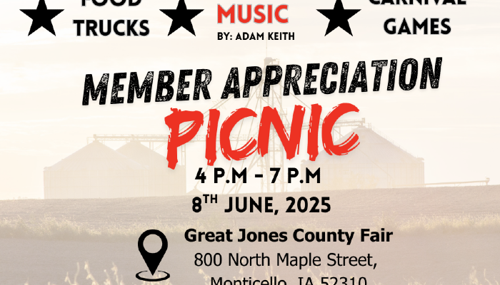 Join us for the 2025 Membership Appreciation Picnic