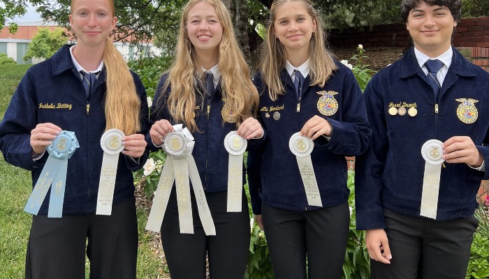  Nevada FFA places ninth at State FFA Food Science contest
