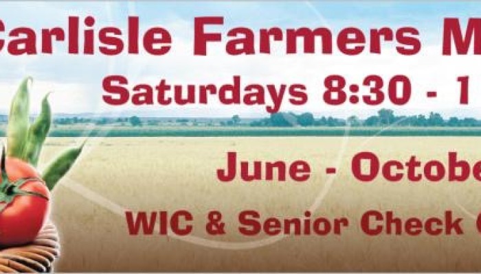 Carlisle Farmers Market returns for the 2025 season