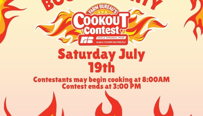 Reminder for Boone County Cookoff 