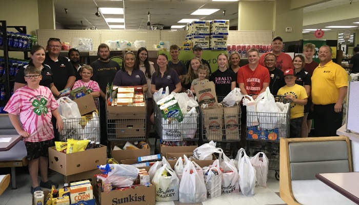 The Iowa County Farm Bureau Food Drive Challenge: A Community Triumph