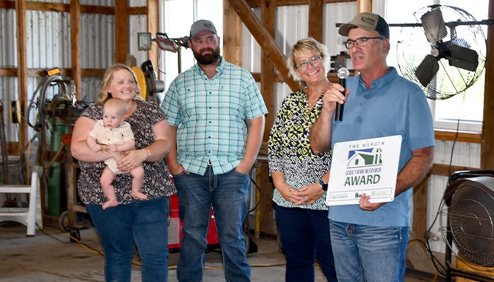 Kaldenbergs earn Good Farm Neighbor Award 