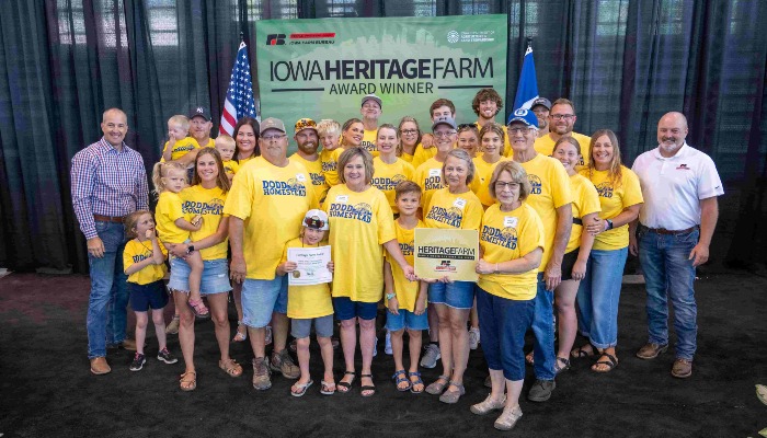 449 Century and Heritage Farm Families Honored at the 2025 Iowa State Fair